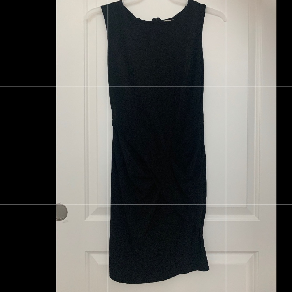 Mango black dress